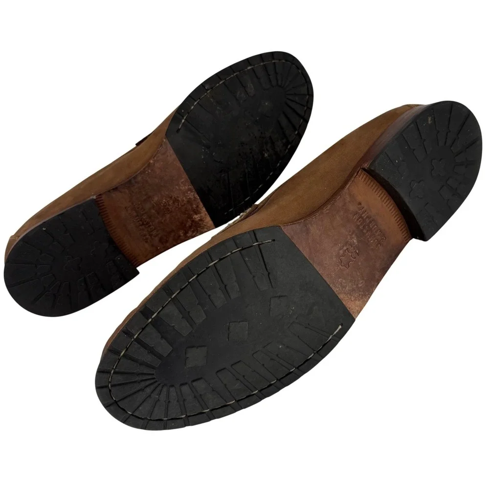 Johnston & Murphy‎ Penny Loafers Quiet Luxury Menswear Ivy League 12M Sheepskin